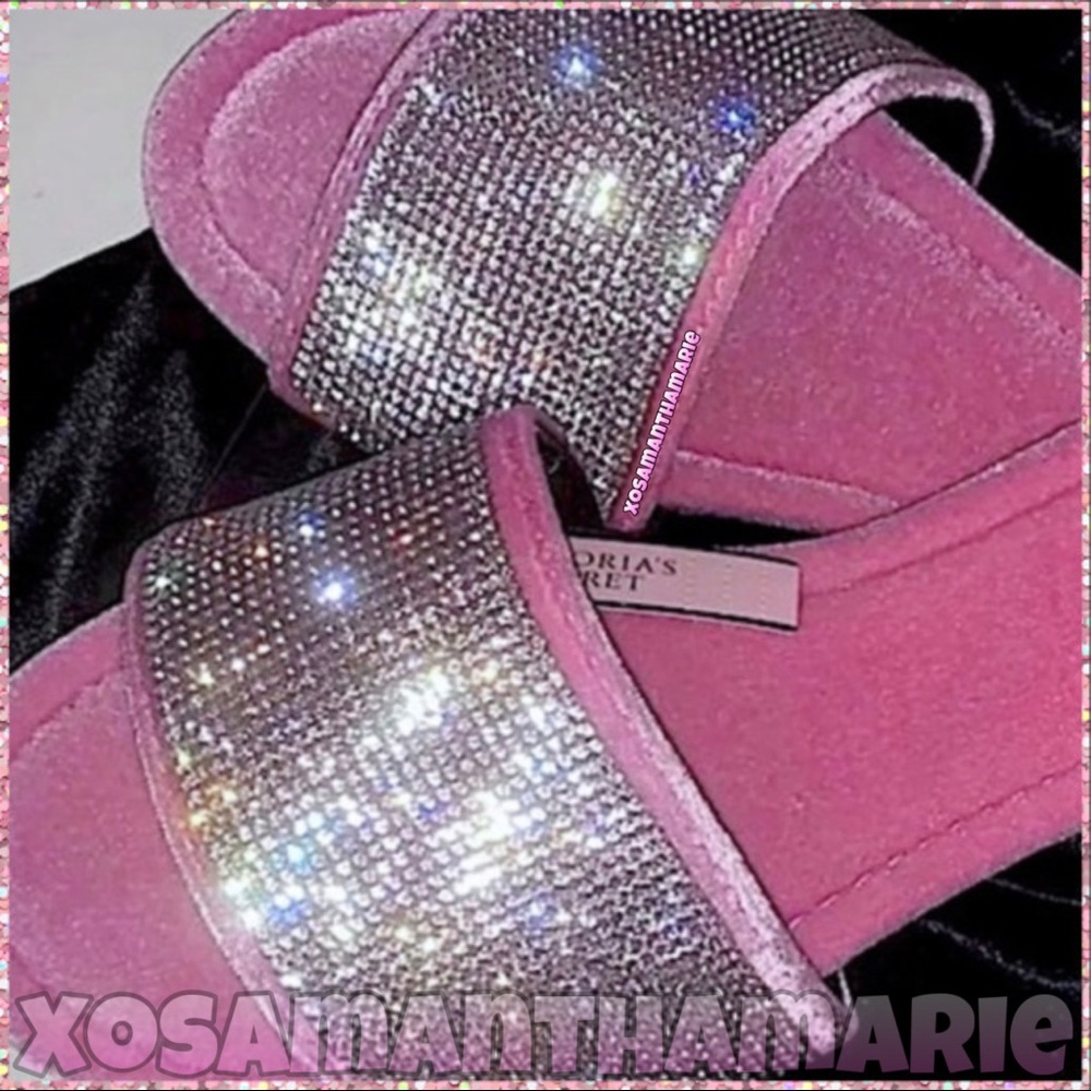 VS Velvet Bling Slides ✨ - Picture 7 of 11